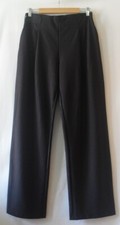 ADAY - PANTALON TURN IT UP WIDE LEG PANTS NOIR PINSTRIPE TAILLE M = 40/42 - NEUF