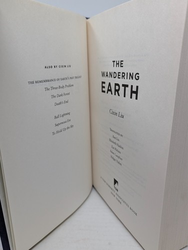 Wandering Earth by Cixin Liu, 2021, Hardcover, US 1st Printing - Picture 15 of 17