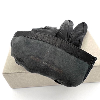 CHANEL   グローブ CHANEL Coco Mark Gloves Leather Black Size 7 Women's From