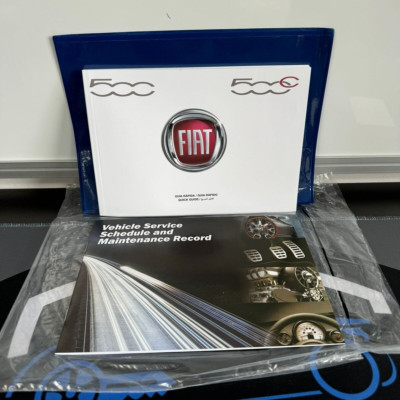 GENUINE FIAT 500 500C HYBRID OWNERS HANDBOOK QUICK GUIDE MANUAL 2020 ...