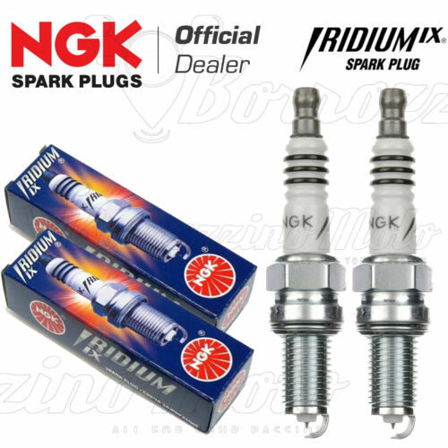 2 CANDELE NGK IRIDIUM DCPR8EIX DUCATI MONSTER - 1100 2009 - 2010 TWIN SPARK - Picture 1 of 3