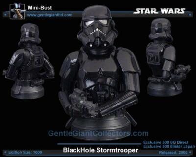 STAR WARS BLACKHOLE STORM TROOPER Deluxe Collectible Bust Gentle
