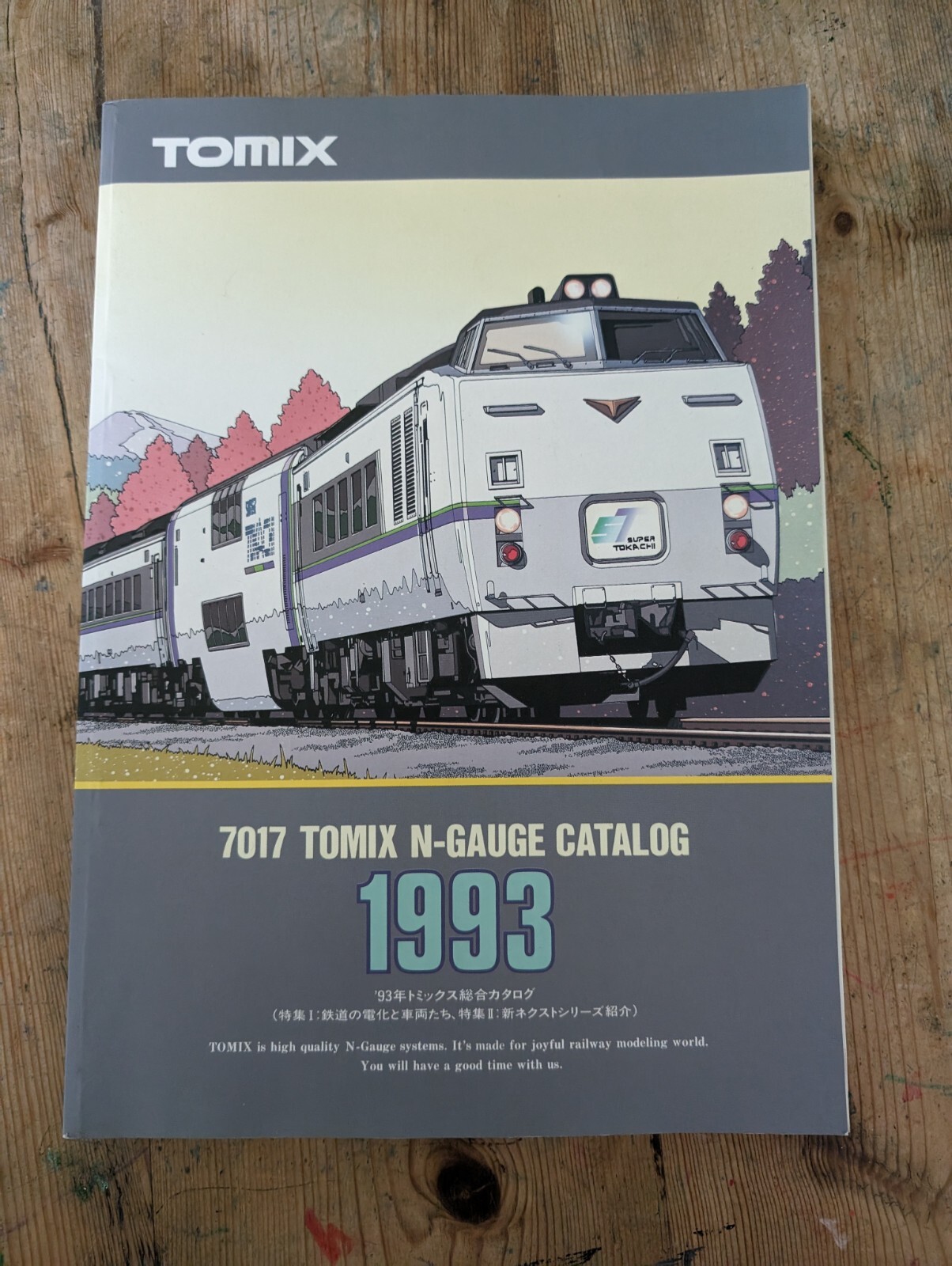 TOMIX Catalog Guide 1993, N-Gauge from Japan Book