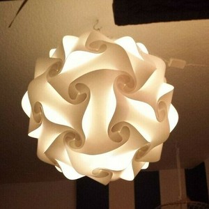 Puzzle Lampe Lampada Romantica 30 Teilig Weiss Neuwertig Mit Anleitung Ebay 