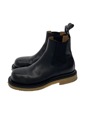 BOTTEGA VENETA Side Gore Boot 41 Black LEATHER Used | eBay