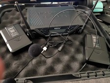 Microfono radiomicrofono KARMA SET 7432LAV Doppio UHF prodotto mai usato 