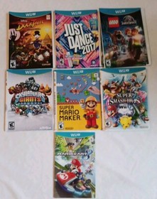 Nintendo Wii & Wii U Replacement Cover Art ONLY
