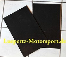 Schmutzfänger Steinschlagschutz schwarz 4mm FIA Rallye Rallycross Autocross