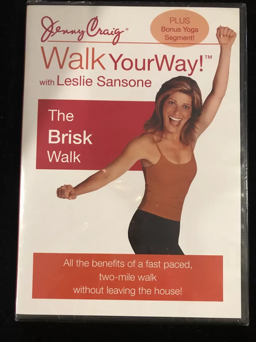 Walk Your Way w Leslie Sansone THE BRISK WALK DVD 2003