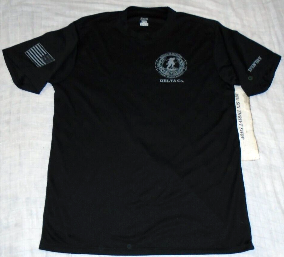 School of Infantry SOI West Delta Co Platoon Commander Shirt Size