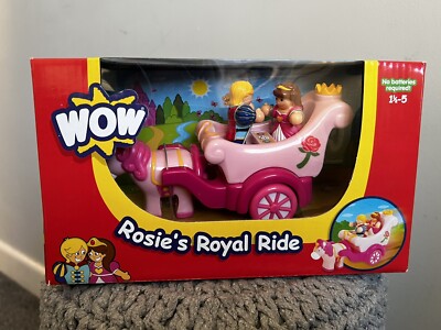 WOW Toys Rosie s Royal Ride Prinzessin Kutsche Prinz Pferd rosa Mädchen NEU im Karton