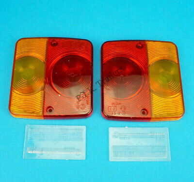 Kopen 2 X Radex Replacement LENS For 4 Function Small Rear Trailer Lamp Light 3.001.00