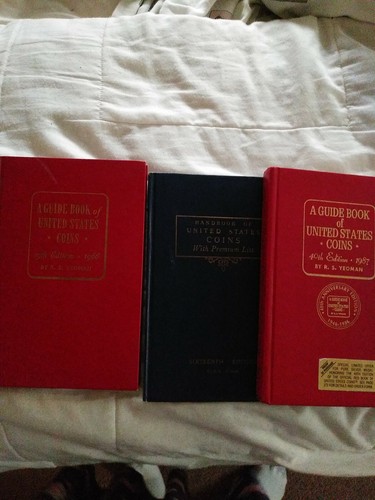 Lot Of Three R.s. Yeoman A Guide Book Of Us Coins 1959 1967 1987 In Great...