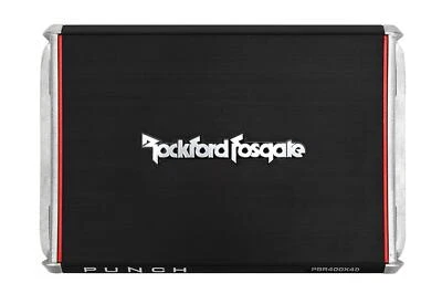 Rockford Fosgate PBR400x4D 4-Kanal Verstärker 400 Watt RMS Amplifier PBR-Serie  - Bild 1 von 4