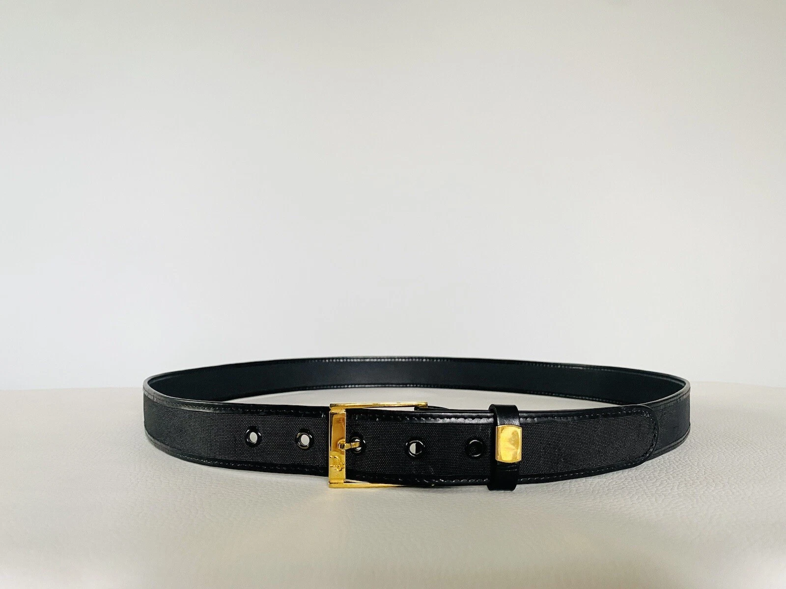 Ceinture monogramme CHRISTIAN DIOR Vintage Taille 105 cm New Old Stock