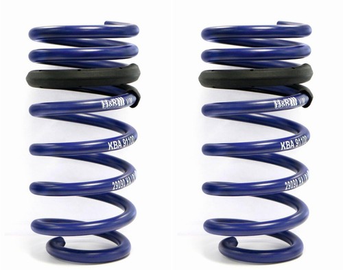 2x H&R Tieferlegungsfedern VA für VW Golf 3 Syncro Lim.+Variant 35mm +Dämmringe - Bild 1 von 3
