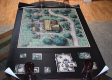 Schleyscapes - The Forlorn Cottage - Canvass HUGE 47x30 001 VHTF Mike Schley