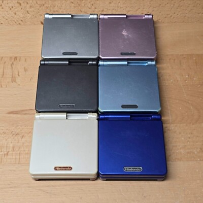 Gameboy Advance SP OEM Original Replacement Shell w/Buttons Screws Battery Cover