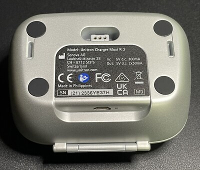 Chargeur Pour Aides Auditives Moxi R Unitron / Phonak - Neuf En Emballage D'origine