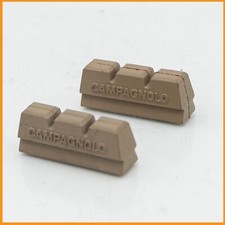 NOS CAMPAGNOLO VICTORY plaquettes de frein vintage années 1980 caoutchouc mar...