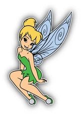 Tinker Bell Cartoon Sticker Bumper Decal - ''SIZES''