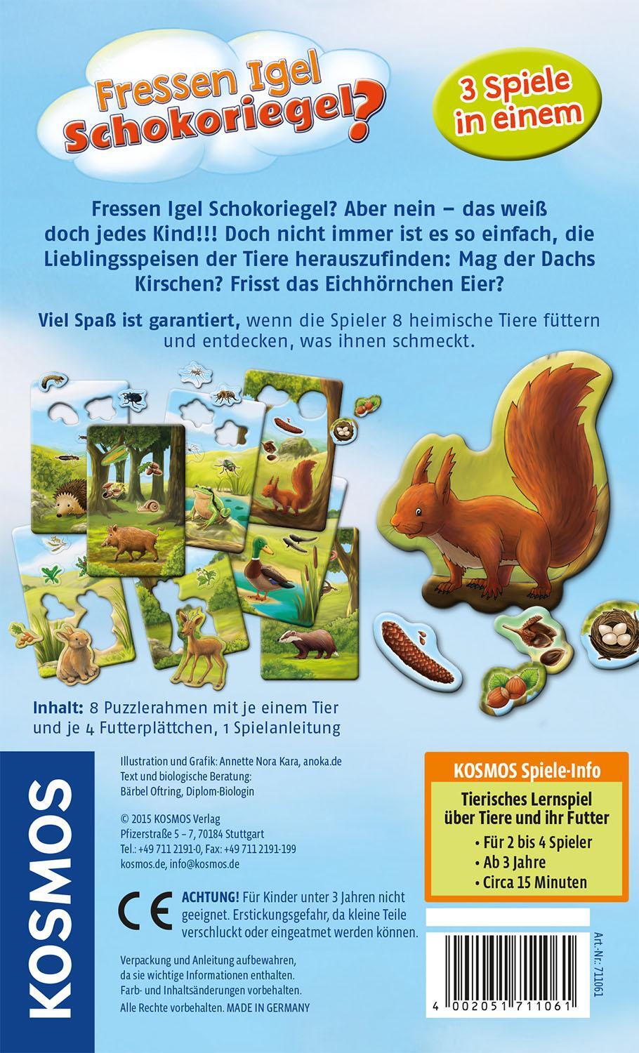 Thumbnail - Fressen Igel Schokoriegel?