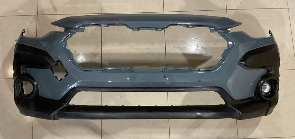 Front Bumper Cover Bluish/Grey 2024 Subaru XV Crosstrek 57704FN200 OEM
