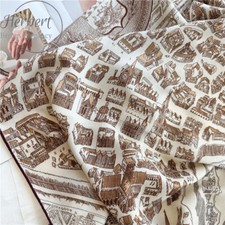 Luxurious Horse City Silk Wool Scarf Wrap for Women,Classic and Versatile