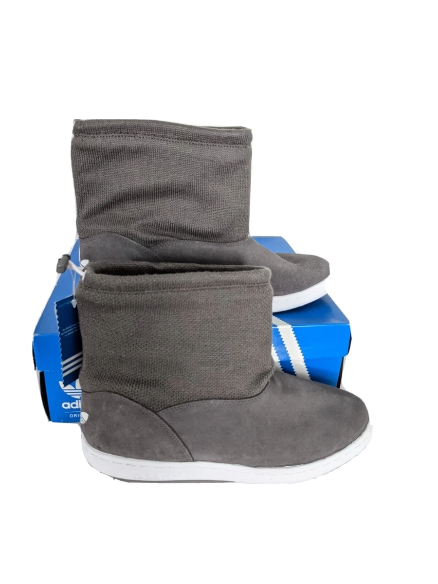 archief Stereotype Twinkelen adidas Originals Attitude Winter Mid Women&#039;s Water-Repellent Boots  Grey | eBay