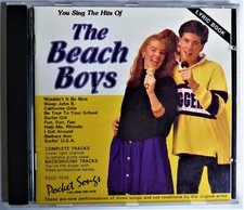 KARAOKE CD "You Sing The Hits Of The Beach Boys" - With Lyric Book - EUC