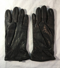   Grandoe Leather Gloves Women's Dark Brown Leather Insulated Lined - Size M