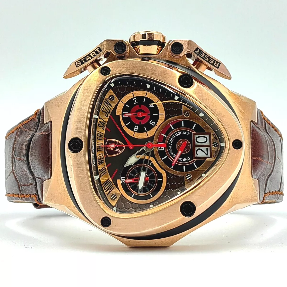 💲👀 TONINO LAMBORGHINI - SPYDER CHRONO - REF. 3017 - SWISS MADE - MEN'S WATCH