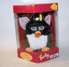 Graduation Furby Special LE Grey Eyes Factory Sealed Tiger Electronics ERROR