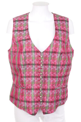 H.Moser Gilet Pattern Traditional Style D 44 pink