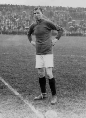 Arsenal And England Footballer Charles Buchan Old Photo