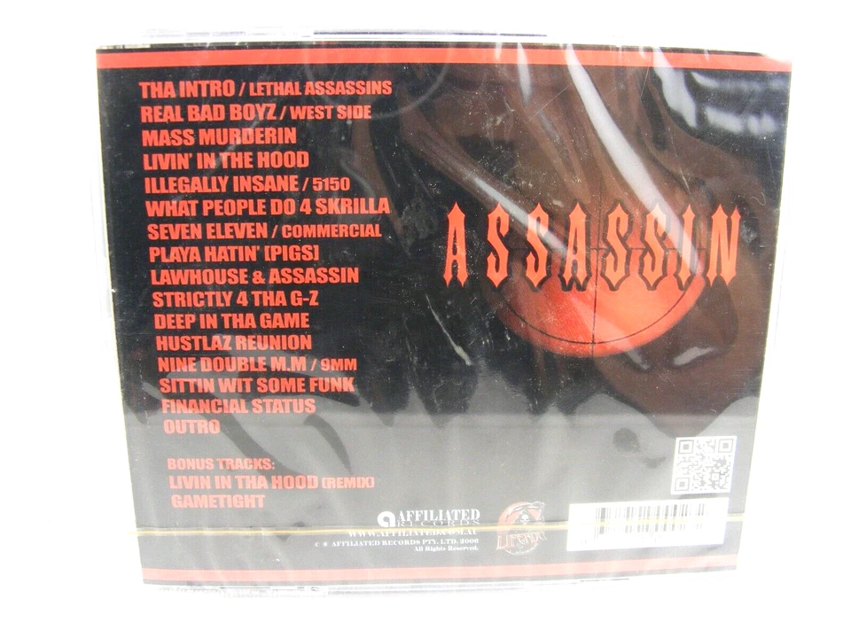 Hitworks Assassin Volume One Special Edition CD Rare OOP Brand New and Sealed - Image 3 of 4