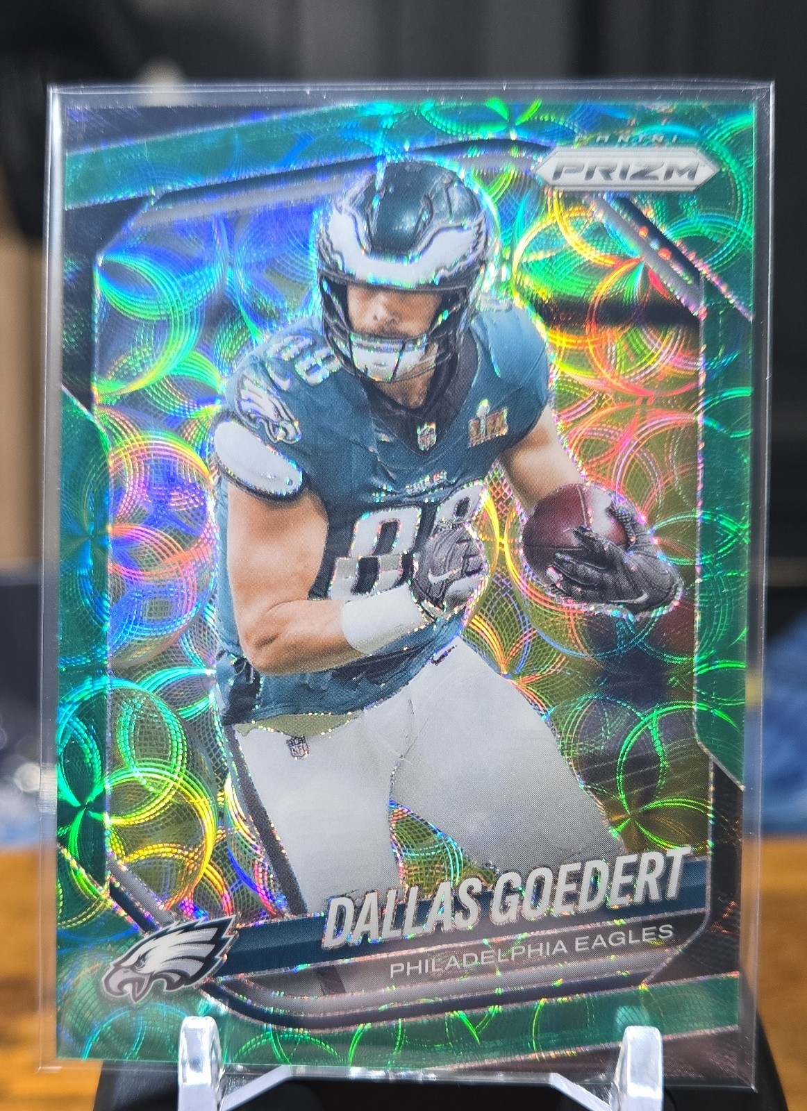 2025 Panini Prizm - Dallas Goedert #234 Green Scope Prizm /75