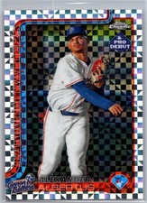 2025 Topps Pro Debut - Chrome Alexander Albertus #PDC-36 (RC) X-Fractor