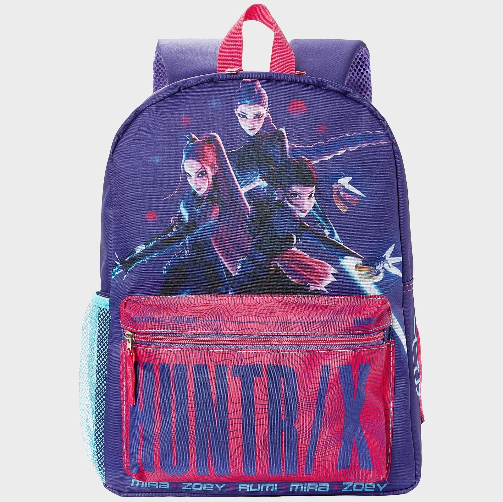KPop Demon Hunters Backpack | Rumi, Mira And Zoey Girls Backpack | Huntrix Bag