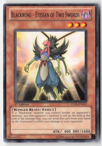 Blackwing - Etesian of Two Swords (STBL-EN015) 1st Edition Common