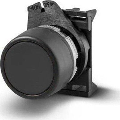 Giovenzana PPRN8GL4X Push Button Black Flush 22mm NEMA 4X