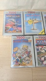 Asteroids Atari 7800 Bundle Of 5 BRAND NEW SEALED GAMES!(Atari 7800, 1988)