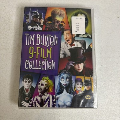 Tim Burton 9-Film Collection (8 DVDs, 2025) NEW