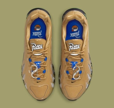 Nike Air Max DN8 SP x Patta Shoes Club Gold Game Royal IB4029-700