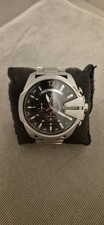Diesel Only The Brave DZ-4282 cronografo quarzo 10 bar, nero, acciaio box