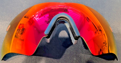 GENUINE OAKLEY M-FRAME/PRO M FRAME +RED IRIDIUM HEATER LENS Purple Hues