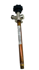 1/2 in. x 10 in. Brass MPT x SWT Half-Turn Frost Free Anti-Siphon Sillcock Valve