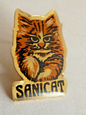 pin's pins badge. animaux chat sanicat  tab 1