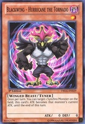 Yugioh - Blackwing - Hurricane the Tornado (1st Edition) - DRLG-EN029 (P)