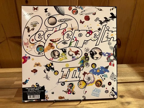 LED ZEPPELIN - III vinyl record lp 180g atlantic remastered by jimmy page